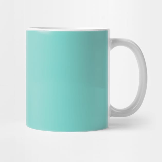 Bright Aqua Blue Plain Solid Color by squeakyricardo